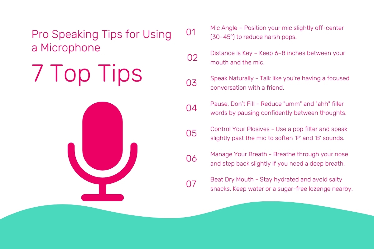 Pro Speaking Tips for Using a Microphone