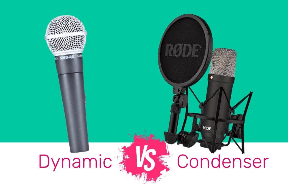 Dynamic mic vs condenser mic