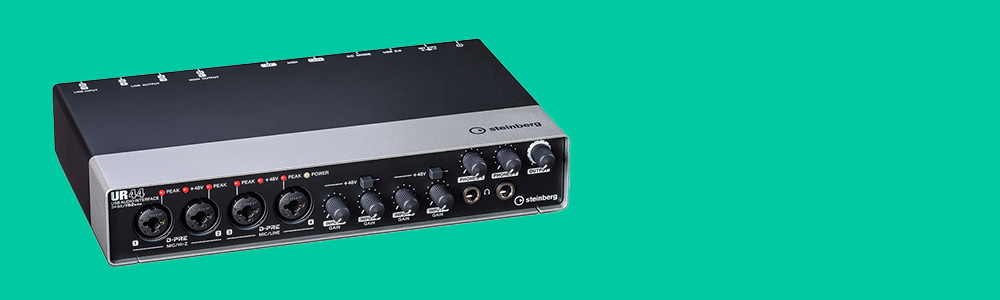 Steinberg UR44C - podcast audio interface