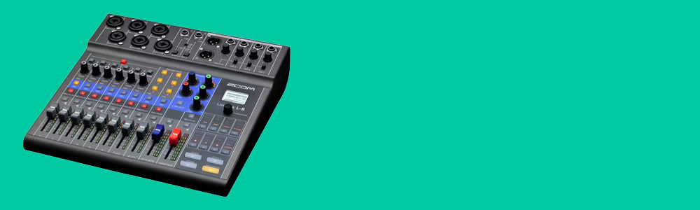 Zoom LiveTrak L-8 - Podcast Audio Interface