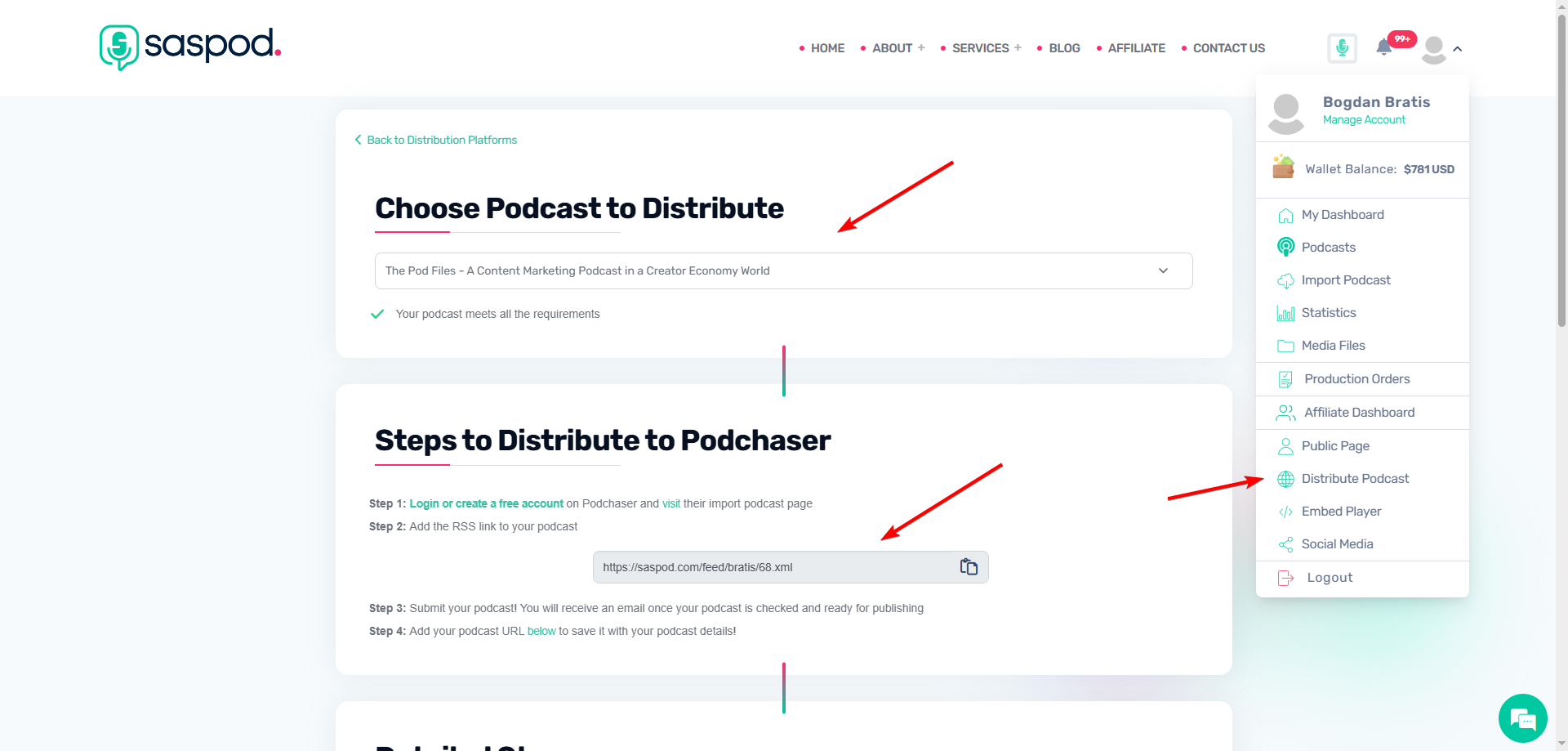 Prepare Your Podcast RSS Feed for Podchaser