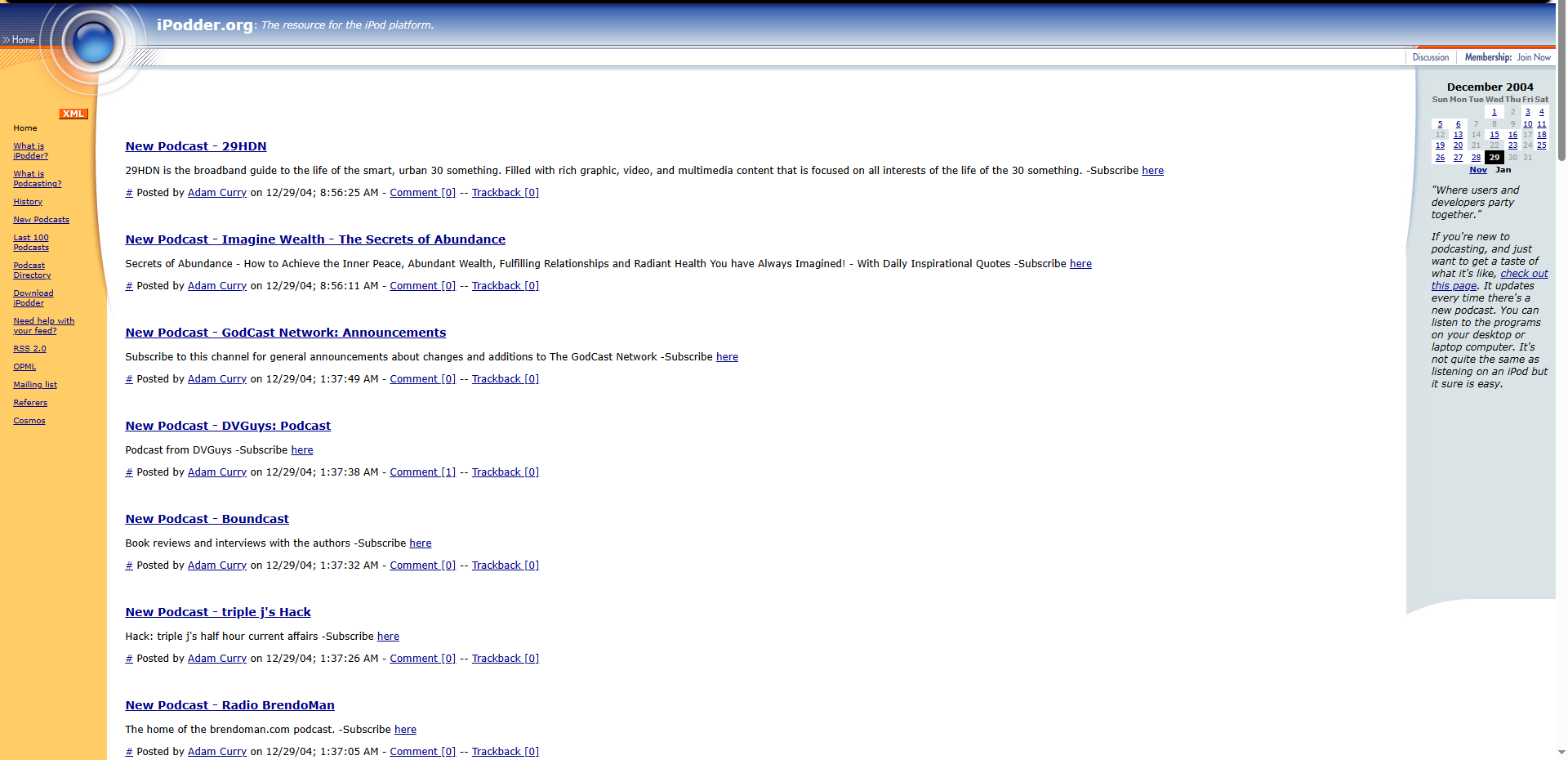 iPodder - What is a podcast