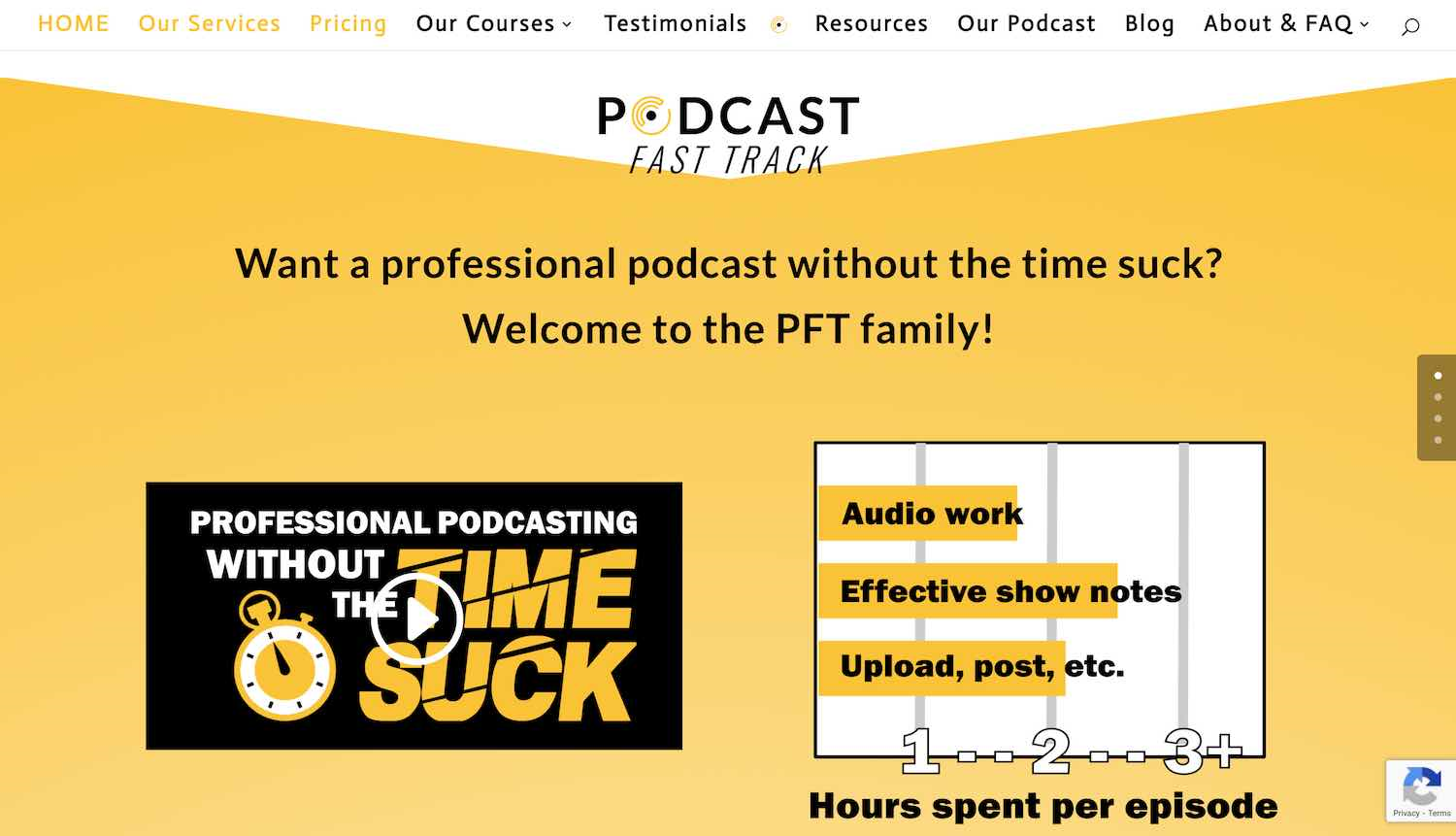 Podcast Fast Track
