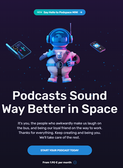 Podcast Hosting Providers Podspace