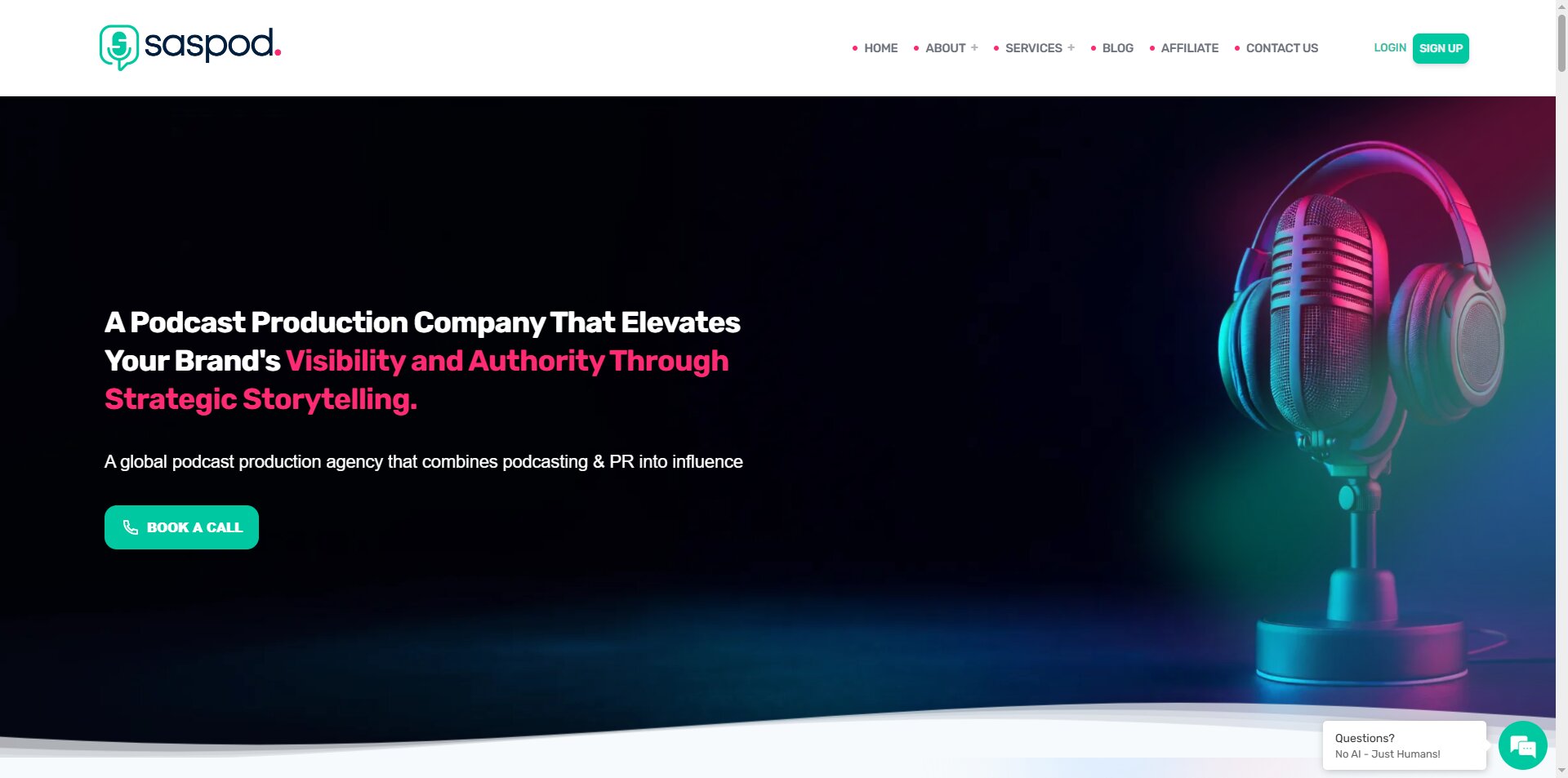 Saspod - Best Podcast Agency