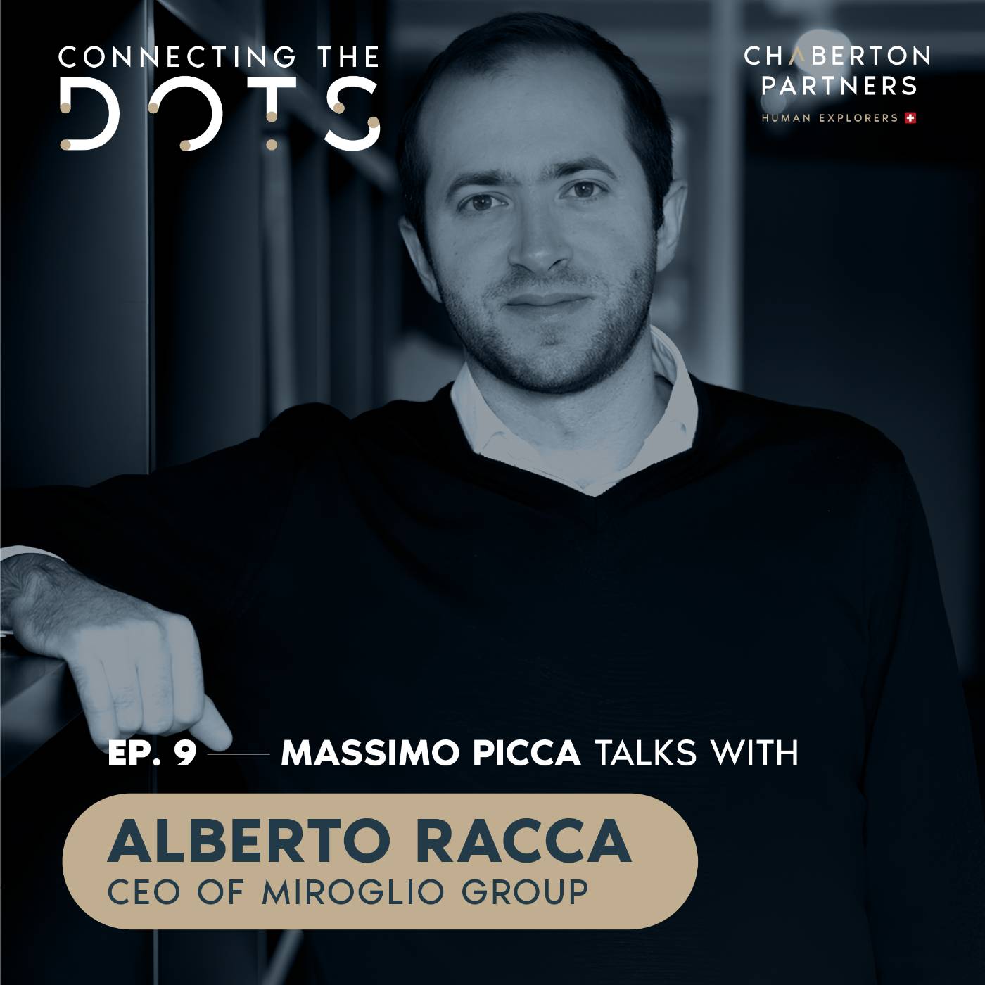 Massimo Picca talks with Alberto Racca - CEO of Miroglio Group Massimo Picca talks with Alberto Racca - CEO of Miroglio Group