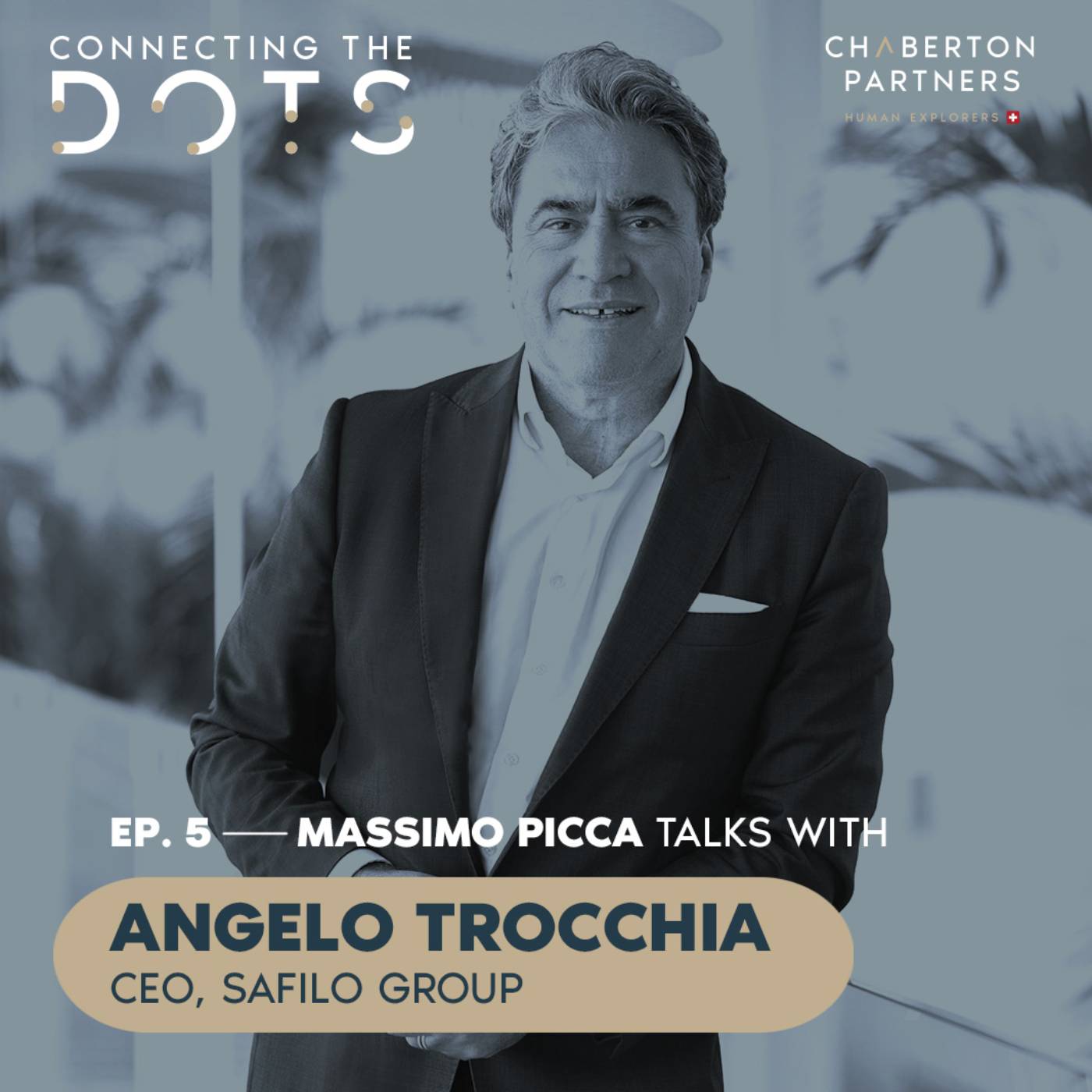 Massimo Picca talks with Angelo Trocchia - CEO of SAFILO GROUP Artwork