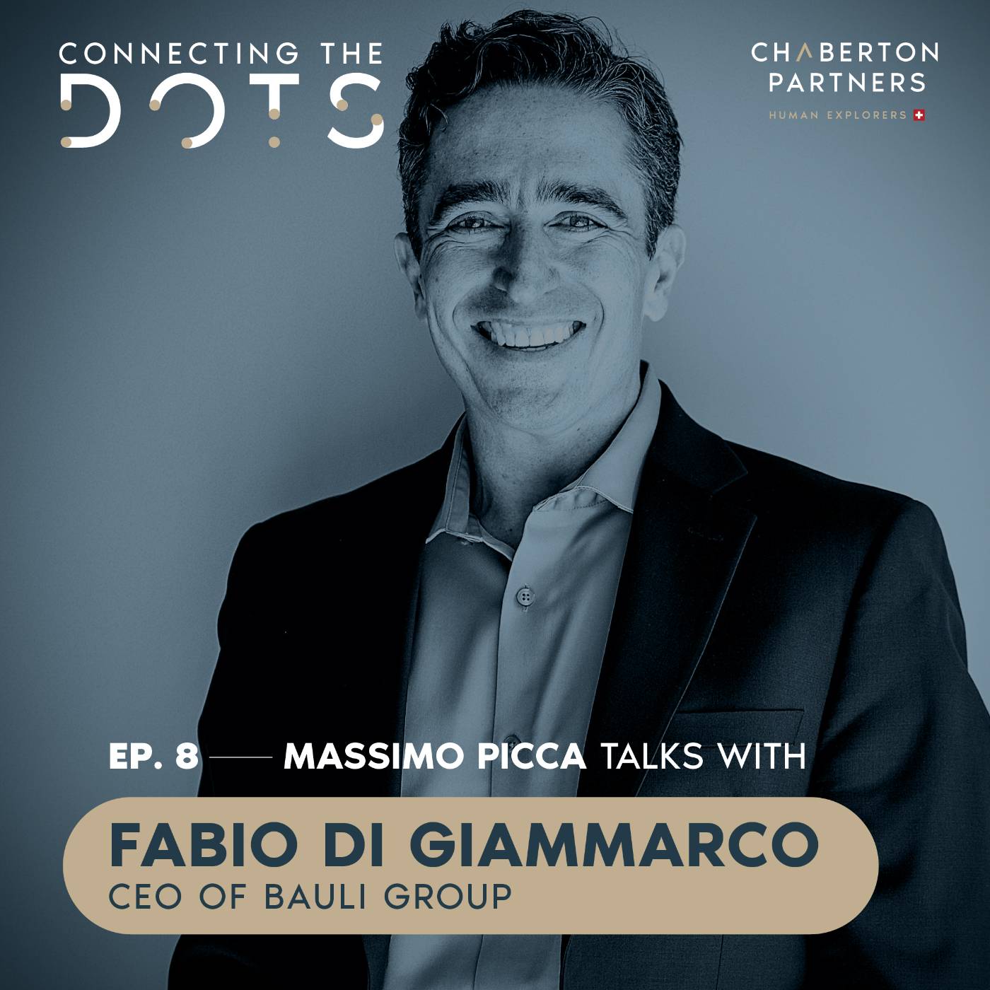 Massimo Picca talks with Fabio Di Giammarco - CEO of Bauli Group Artwork